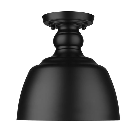Sherlock BLK Flush Mount in Matte Black