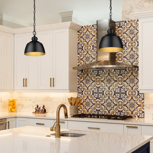 Sherlock BLK Mini Pendant in Matte Black