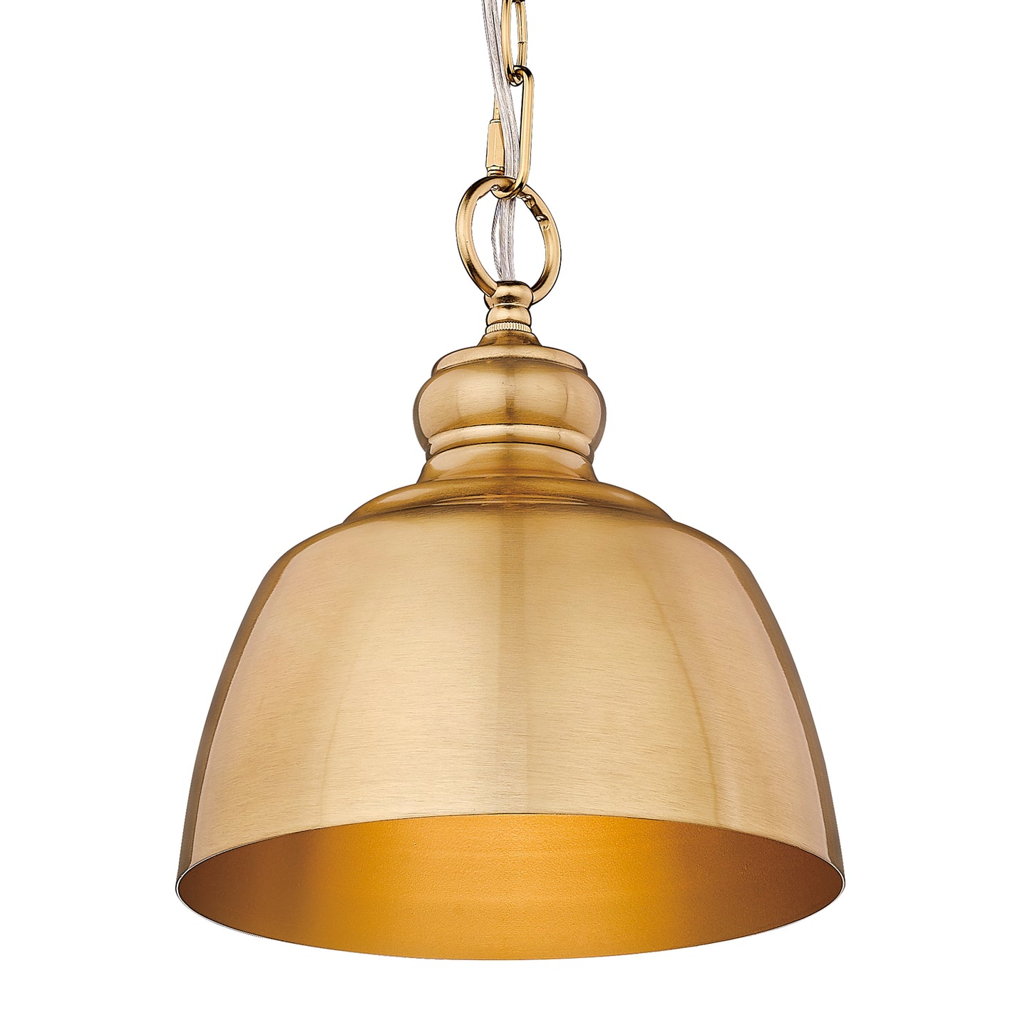 Sherlock MBG Mini Pendant in Modern Brushed Gold
