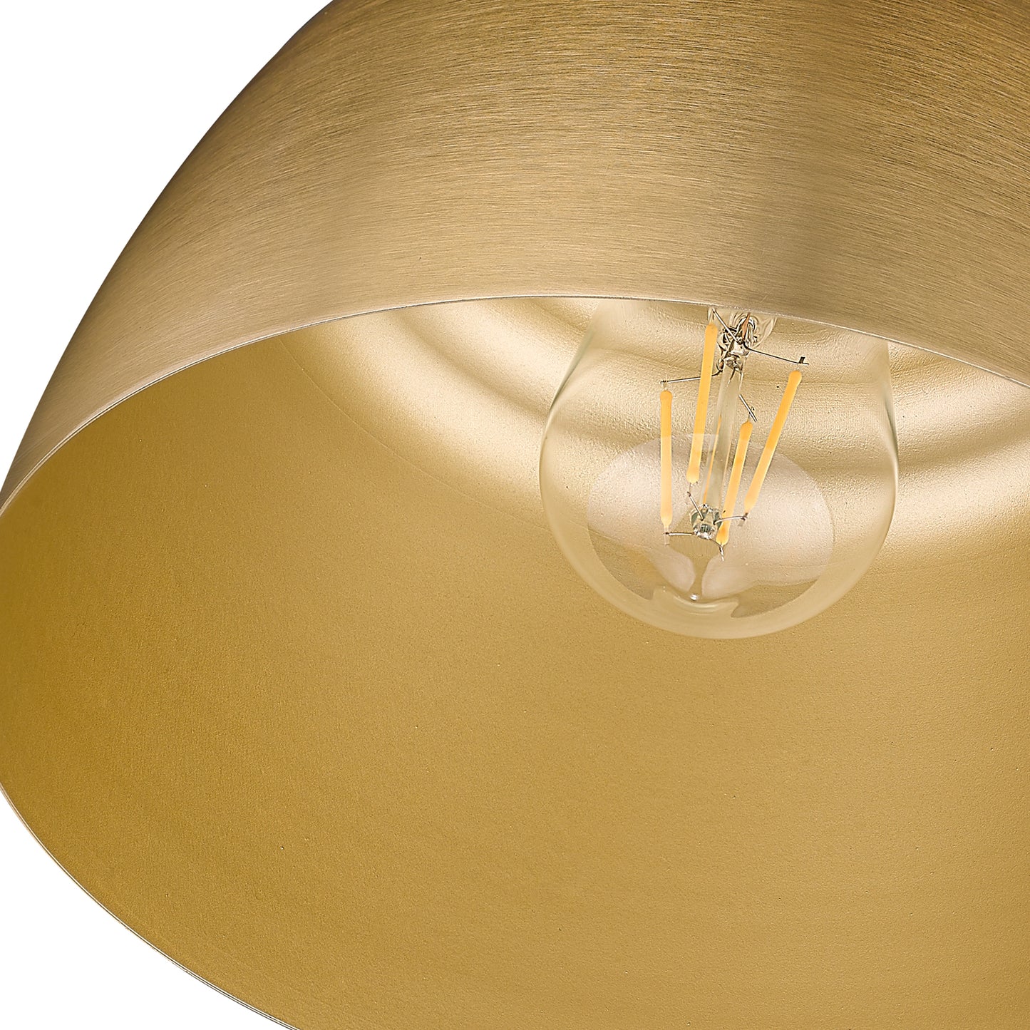 Sherlock MBG Mini Pendant in Modern Brushed Gold