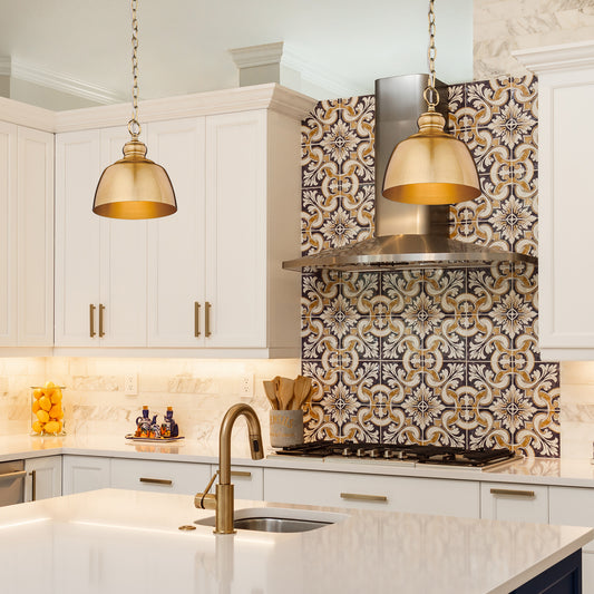 Sherlock MBG Mini Pendant in Modern Brushed Gold