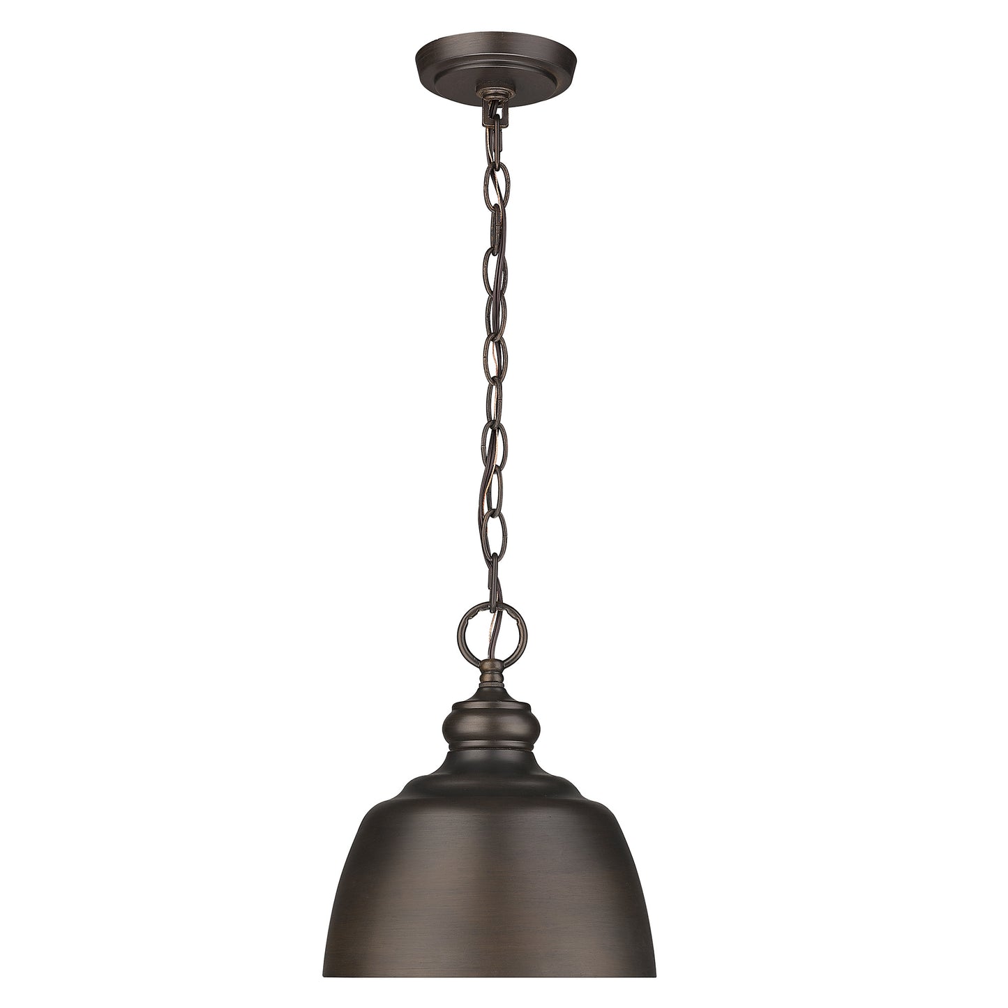 Sherlock Mini Pendant in Rubbed Bronze