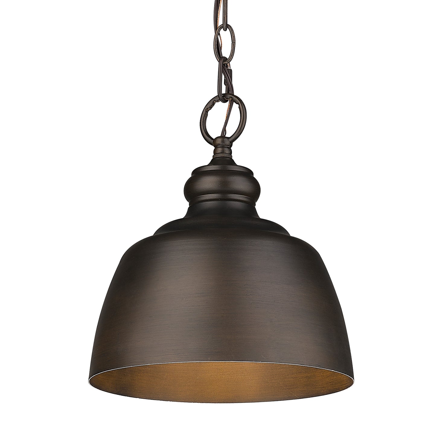 Sherlock Mini Pendant in Rubbed Bronze