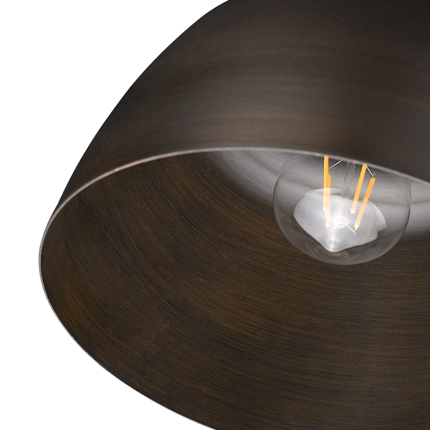 Sherlock Mini Pendant in Rubbed Bronze