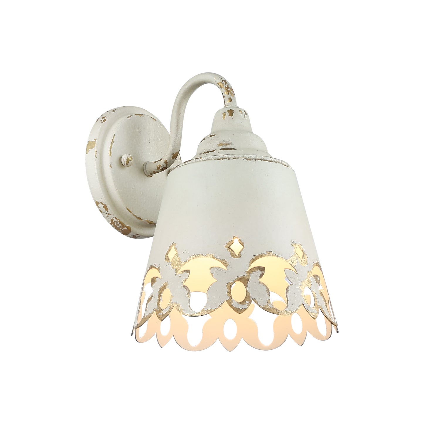 Erin 1-Light Vanity Light in Antique Ivory