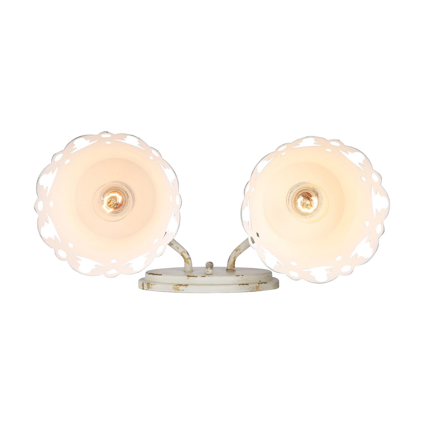 Erin 2-Light Vanity Light in Antique Ivory