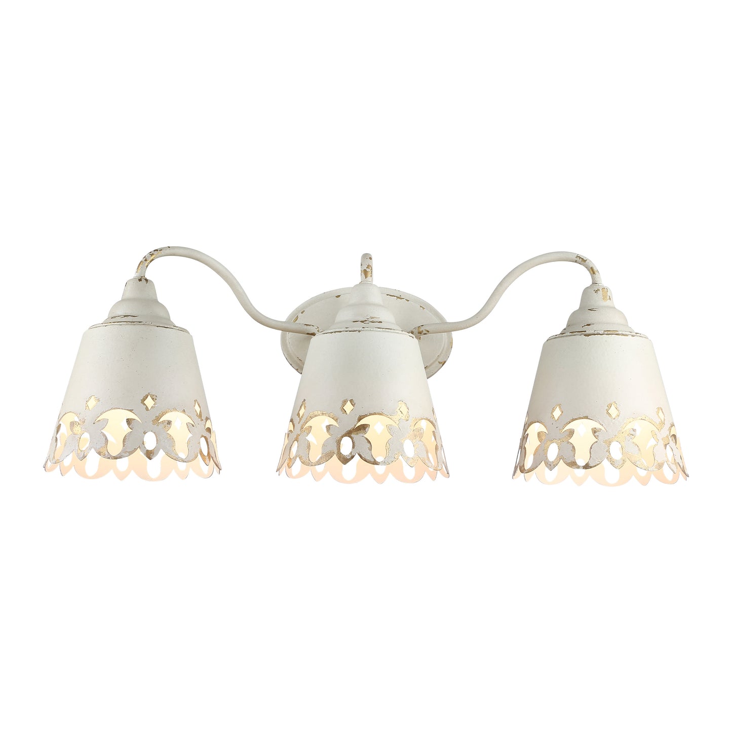 Erin 3-Light Vanity Light in Antique Ivory
