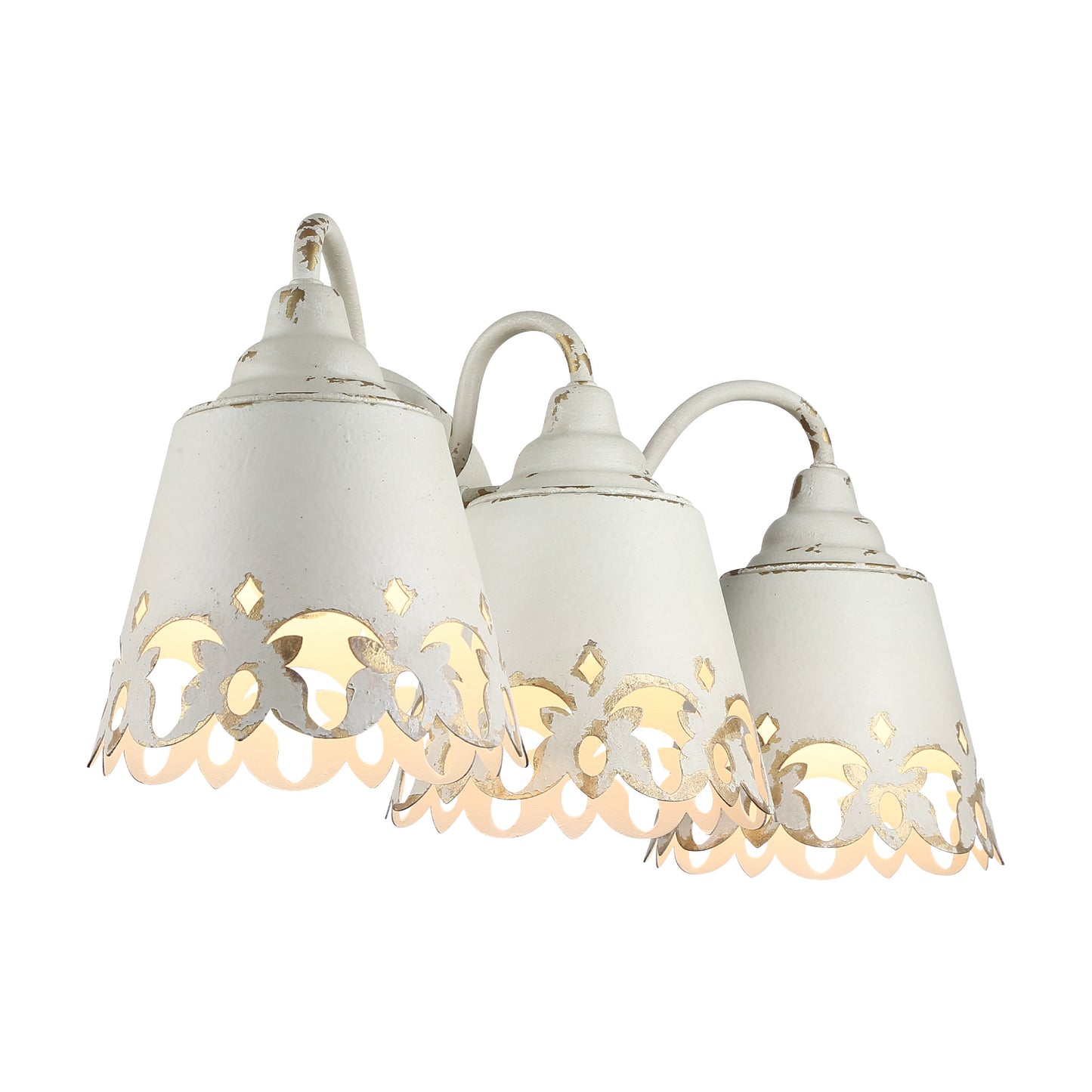 Erin 3-Light Vanity Light in Antique Ivory