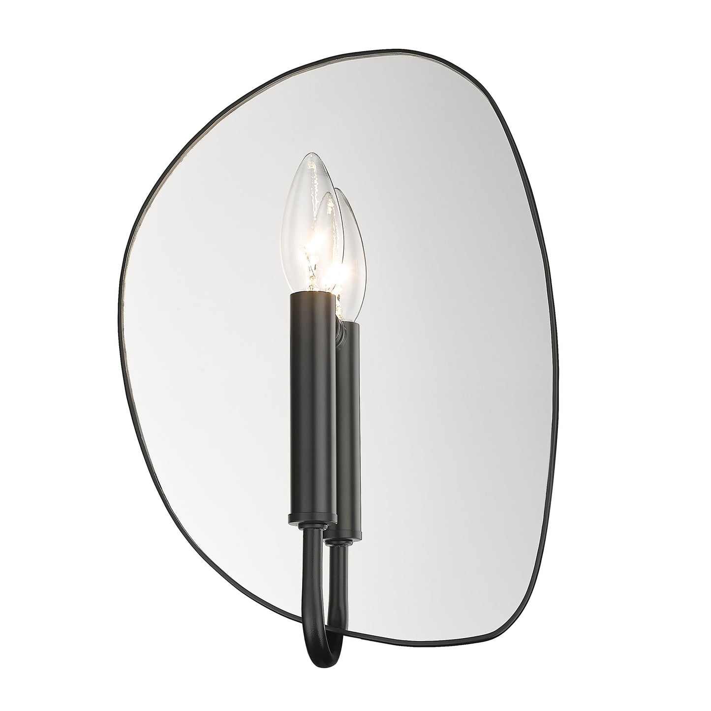 Liv- 1 Light Wall Sconce in Matte Black