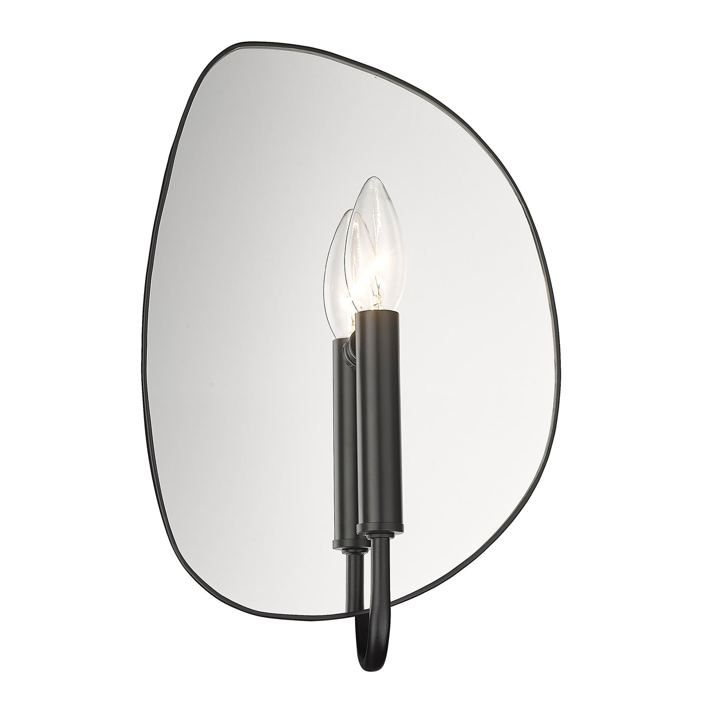 Liv- 1 Light Wall Sconce in Matte Black