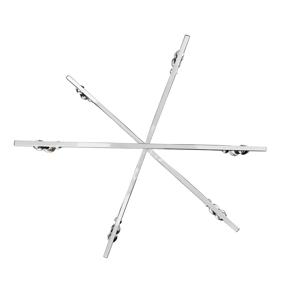 Wexler 6-Light Chandelier in Chrome