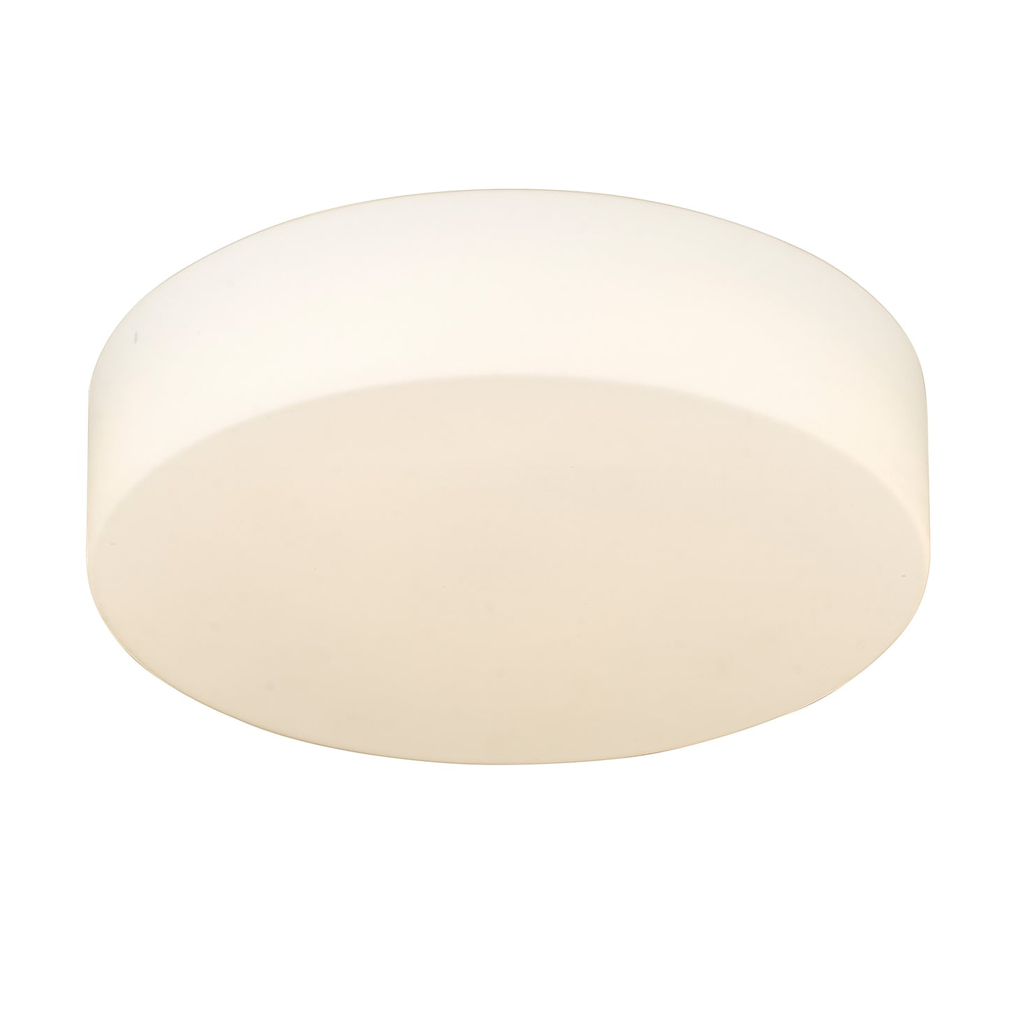 Toli BCB Flush Mount in Brushed Champagne Bronze with Opal Glass Shade