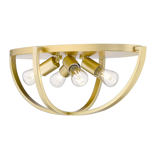 Colson Flush Mount - 24" in Olympic Gold