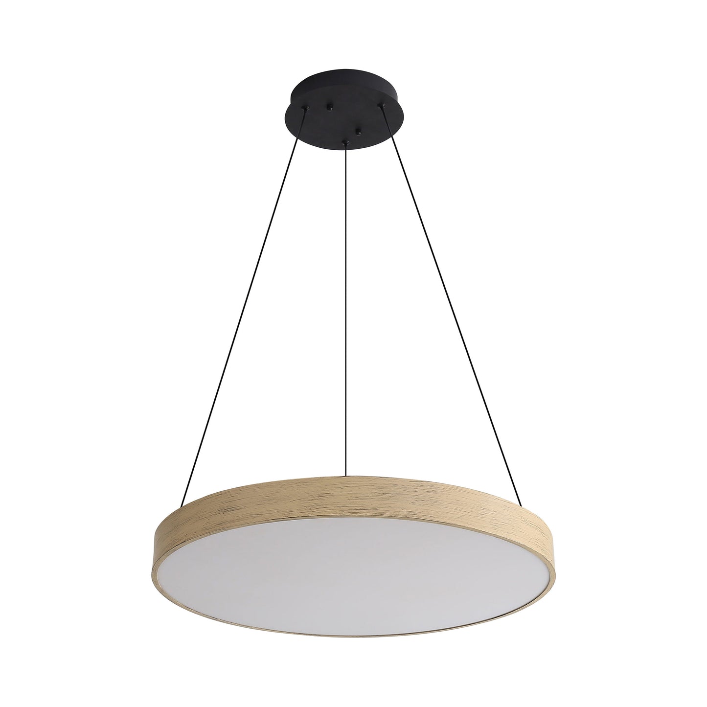 Juniper 24" LED Pendant in Driftwood with No Shade
