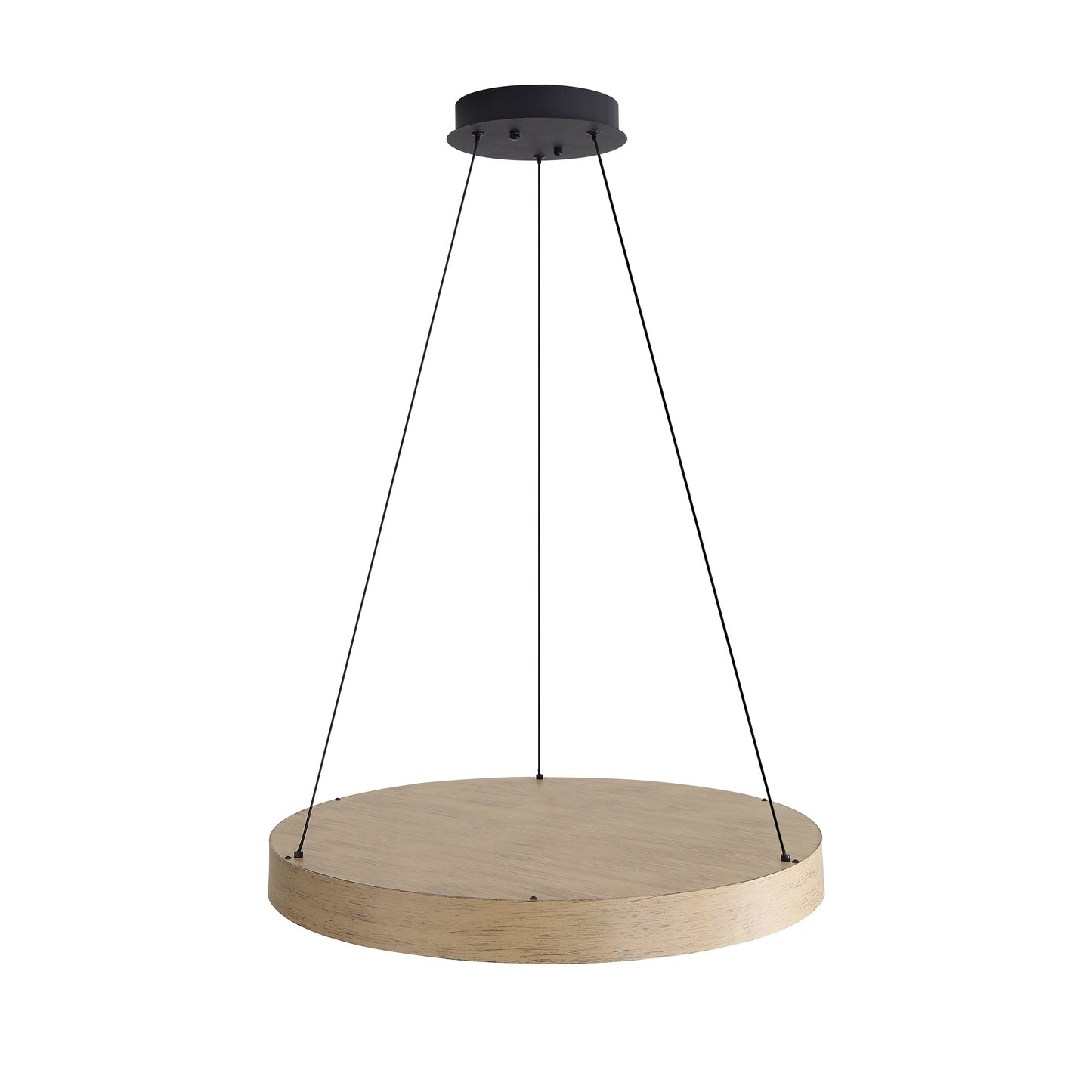 Juniper 24" LED Pendant in Driftwood with No Shade