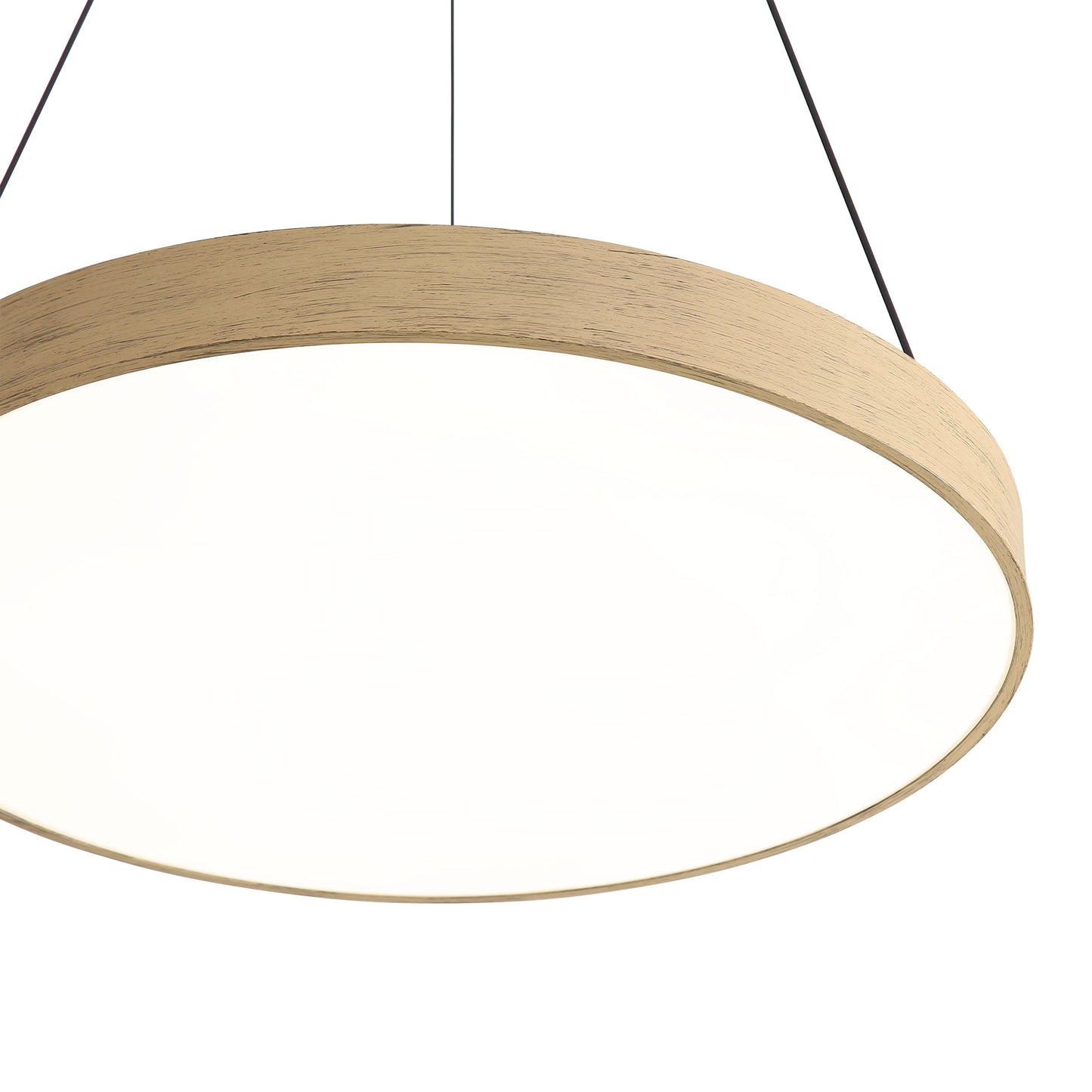 Juniper 24" LED Pendant in Driftwood with No Shade