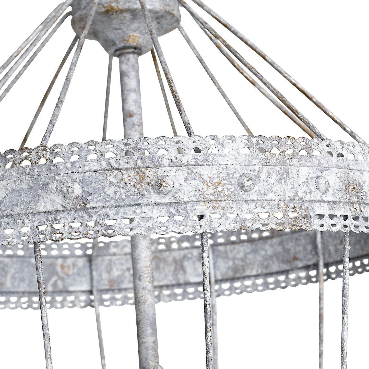 Claudet 3 Light Chandelier in Oyster