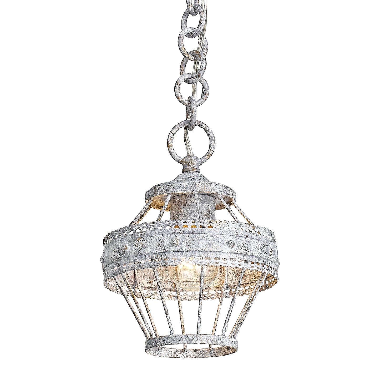 Bueller Mini Pendant in Oyster