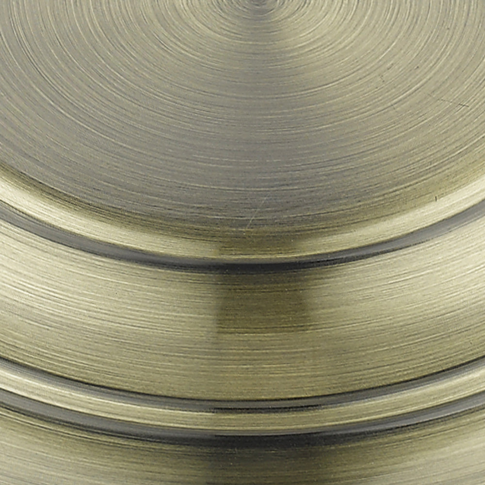 Ryder AB Flush Mount in Aged Brass