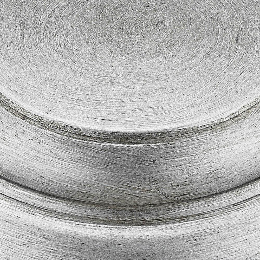 Storm- Mini Pendant in Peruvian Silver with Sterling Mist Shade