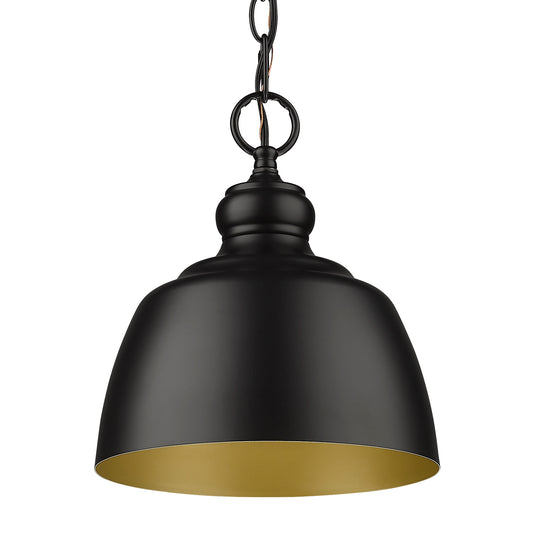 Sherlock BLK Mini Pendant in Matte Black