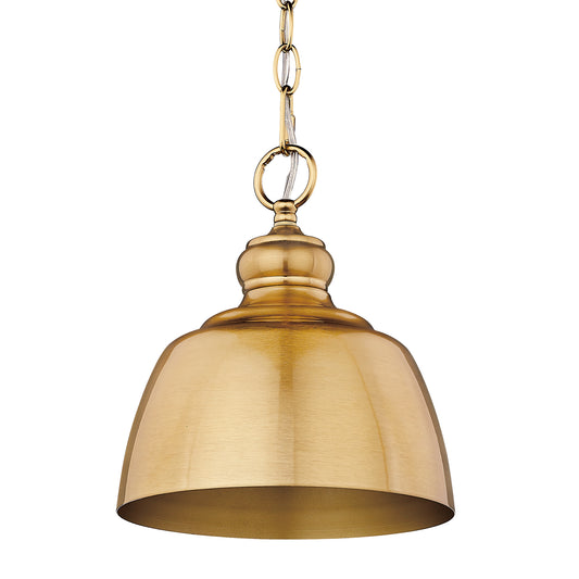 Sherlock MBG Mini Pendant in Modern Brushed Gold