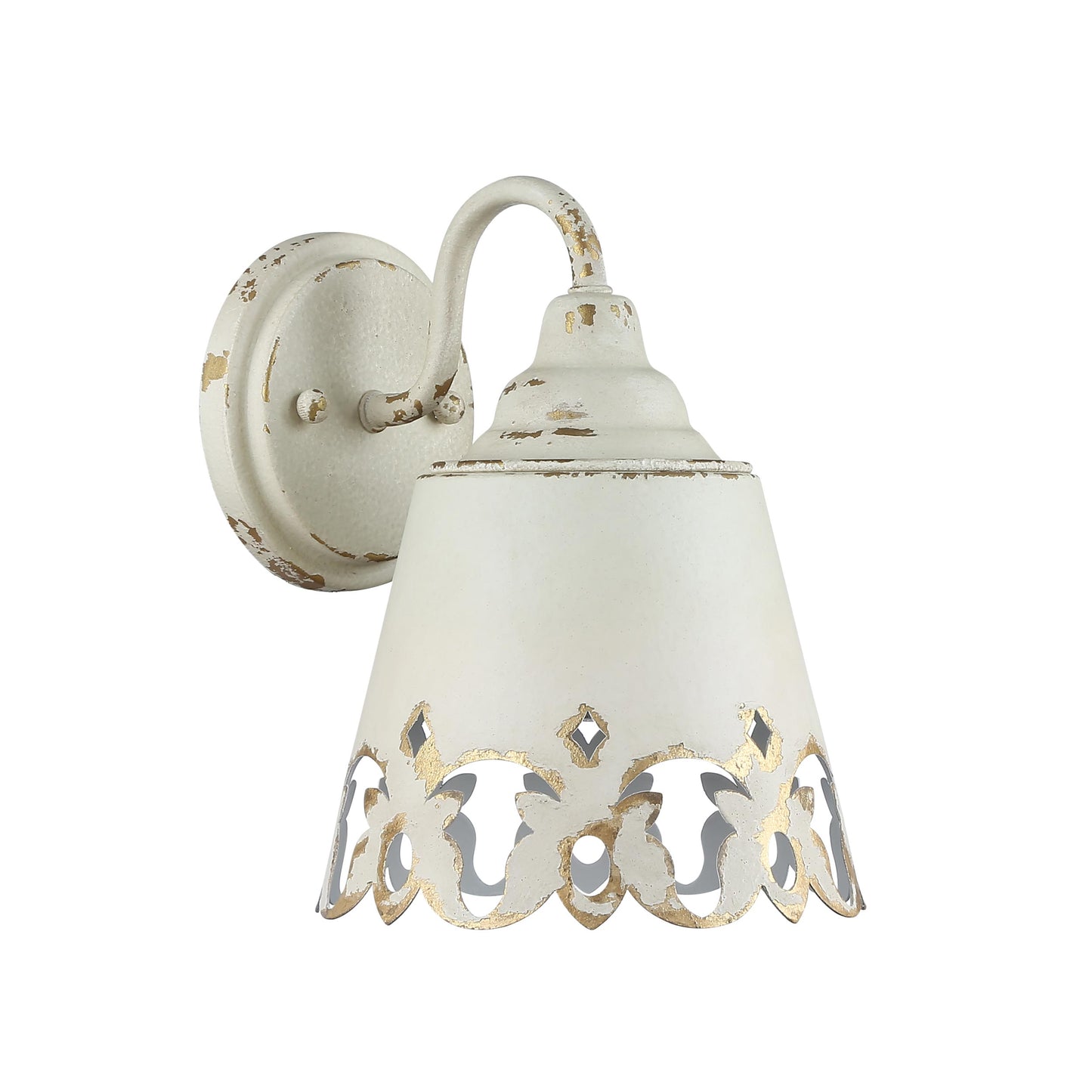 Erin 1-Light Vanity Light in Antique Ivory