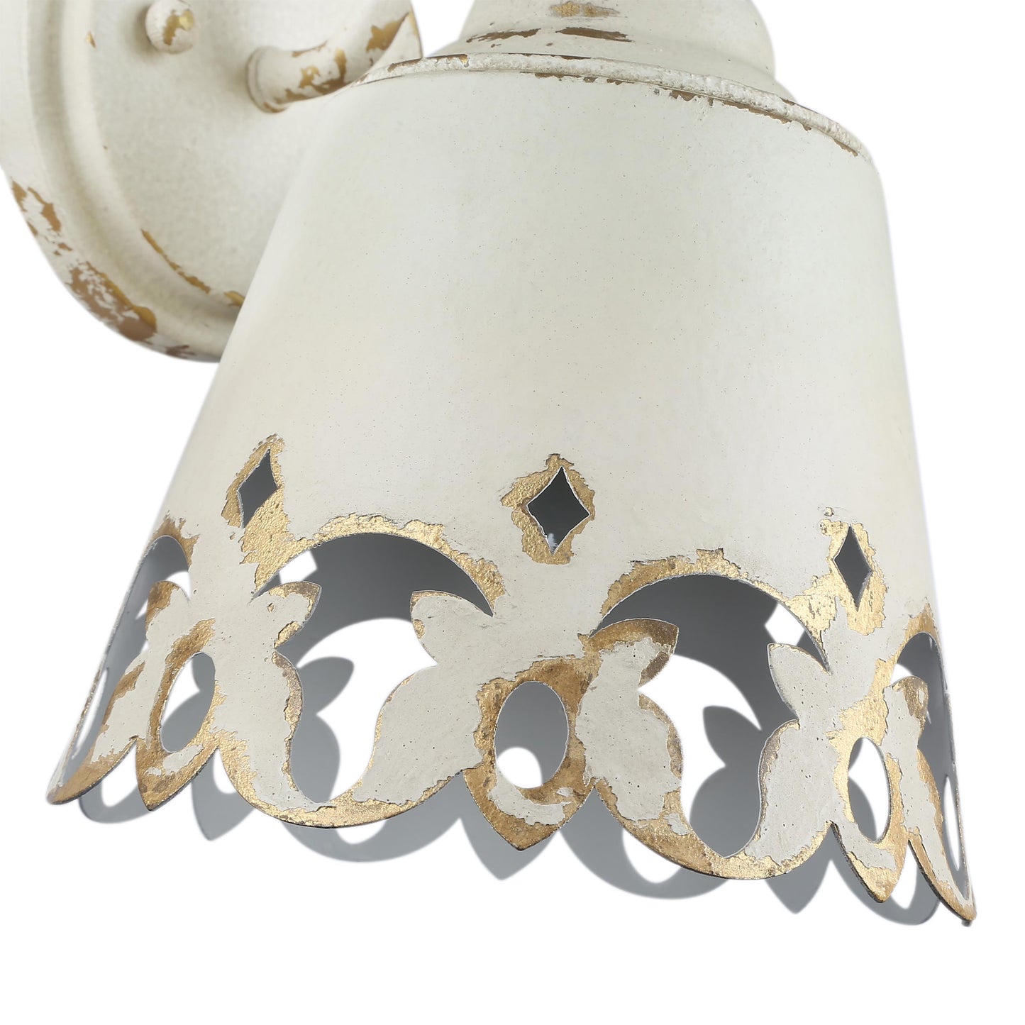 Erin 1-Light Vanity Light in Antique Ivory