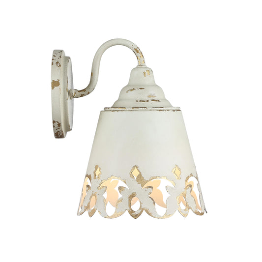 Erin 1-Light Vanity Light in Antique Ivory