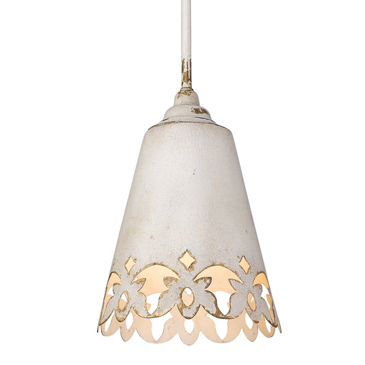 Erin Small Pendant in Antique Ivory