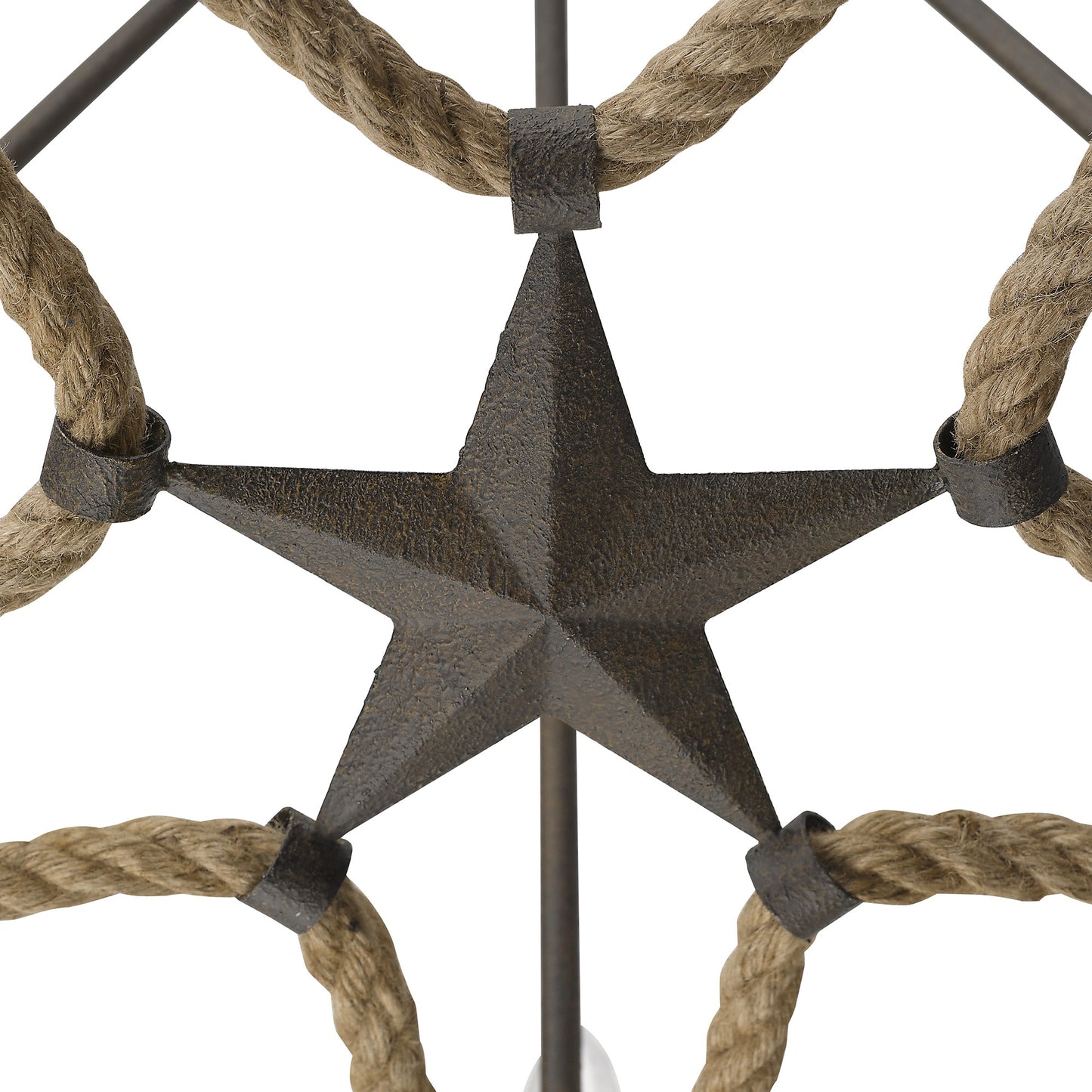 Loel 5-Light Chandelier in Dark Rust