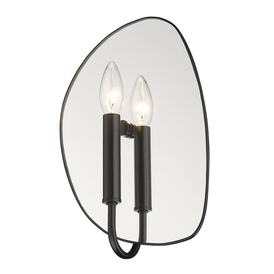 Liv- 1 Light Wall Sconce in Matte Black