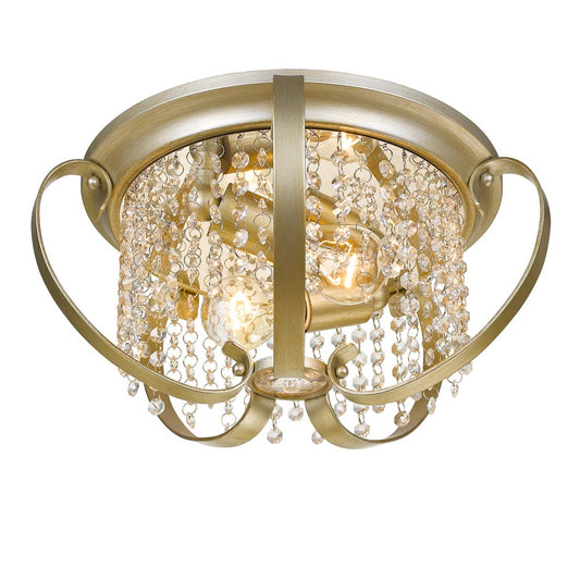 Gemma- Flush Mount in White Gold