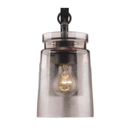 Cassius-1-Light Wall Sconce in Rubbed Bronze