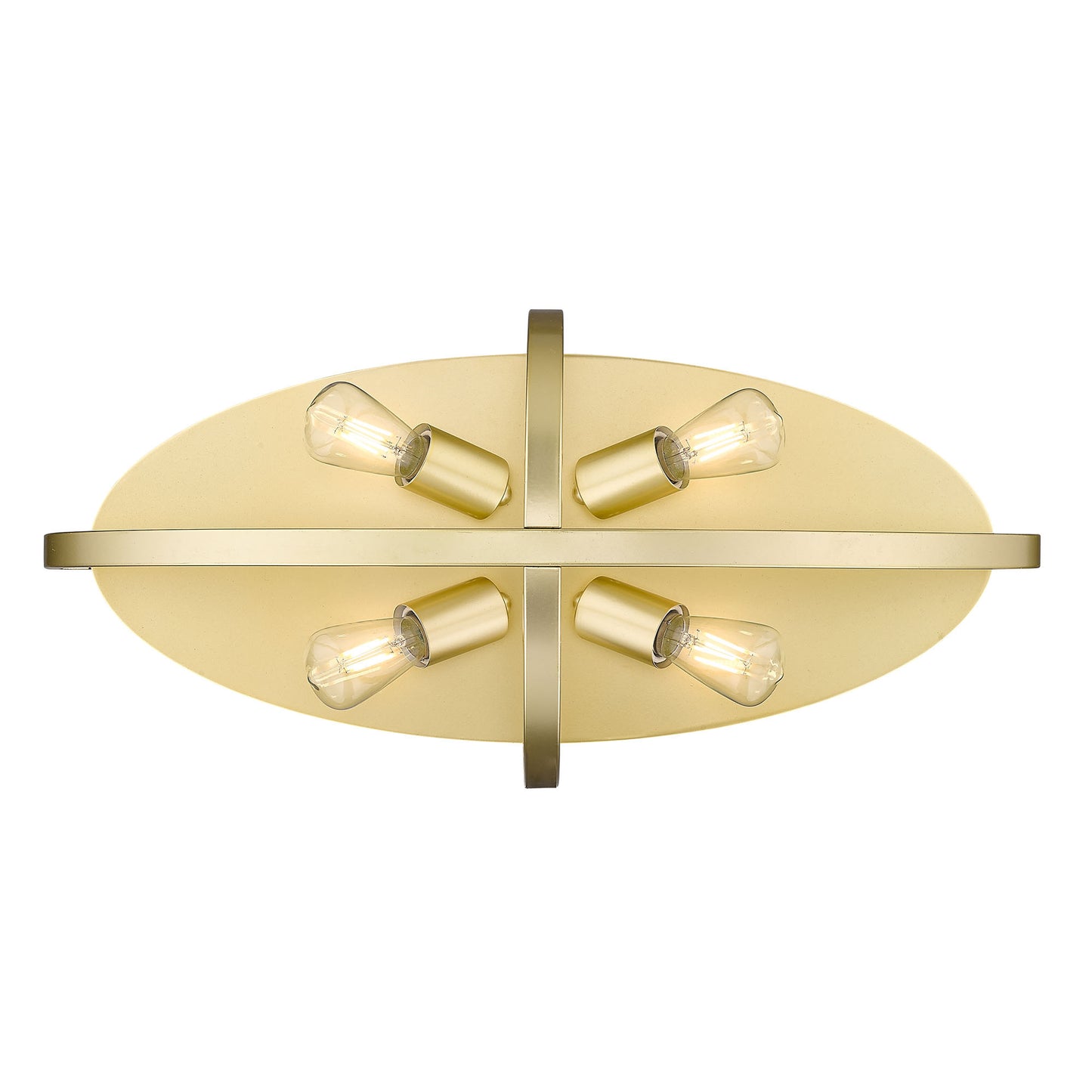 Colson Flush Mount - 24" in Olympic Gold