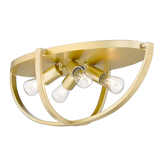 Colson Flush Mount - 24" in Olympic Gold