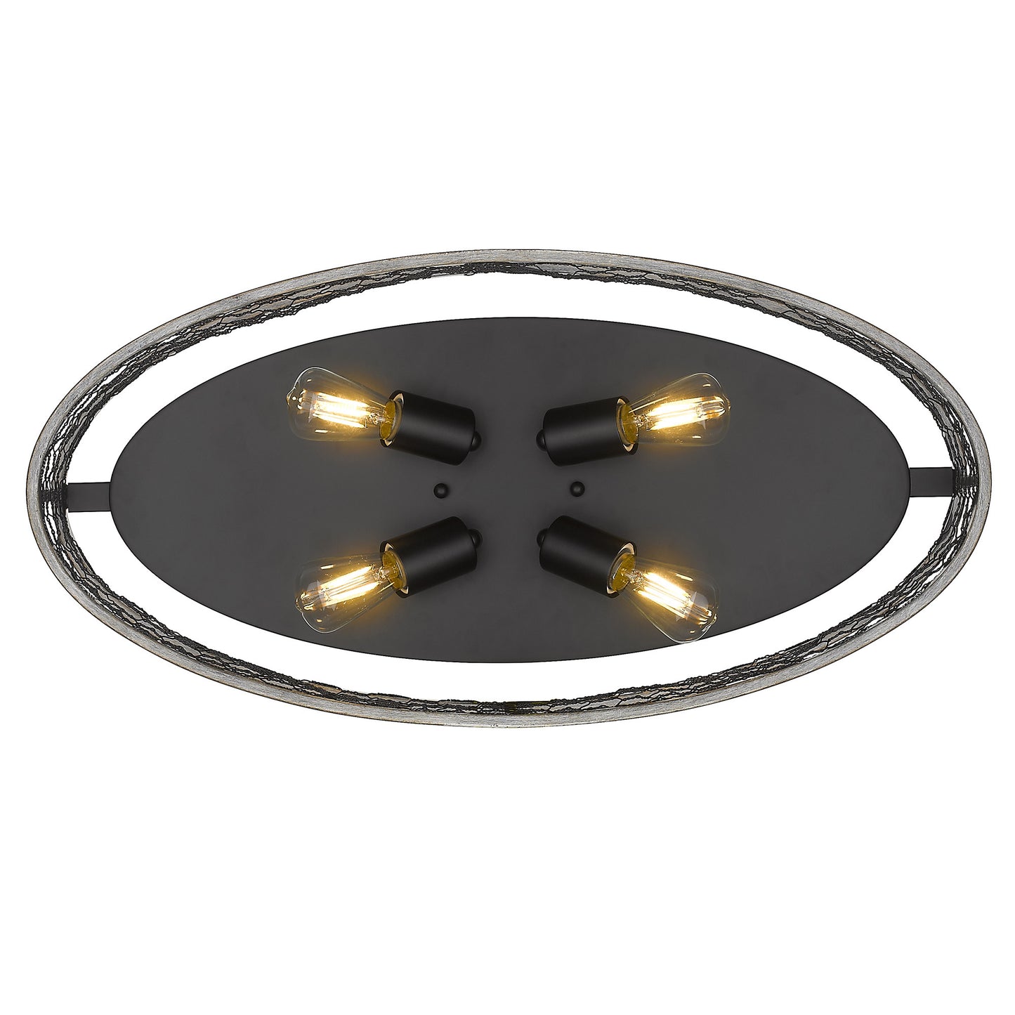 Cooper 24" Flush Mount in Matte Black