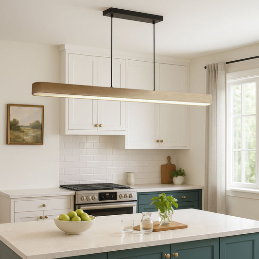Anderson 48" LED Pendant in Driftwood with No Shade