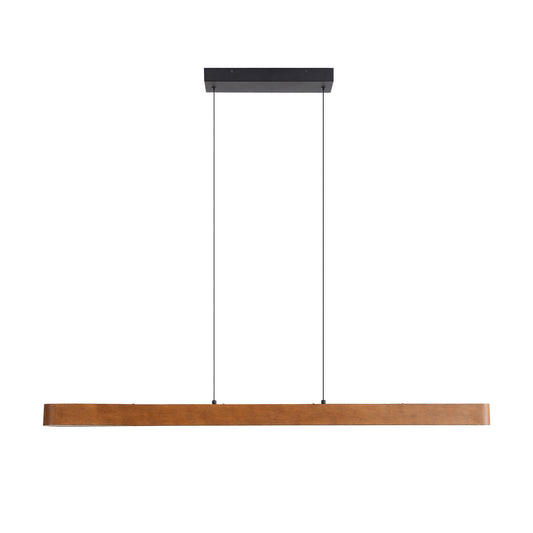Anderson 48" LED Pendant in Walnut with No Shade