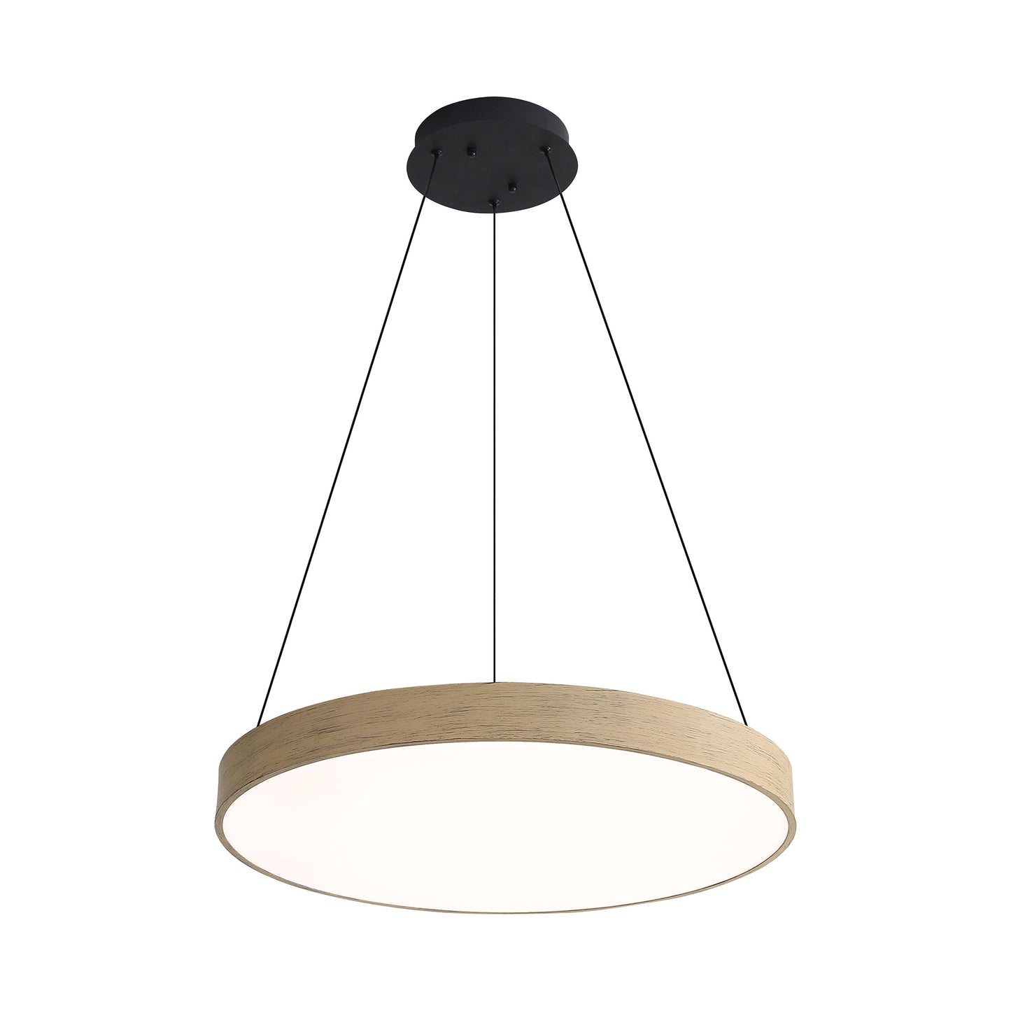 Juniper 24" LED Pendant in Driftwood with No Shade