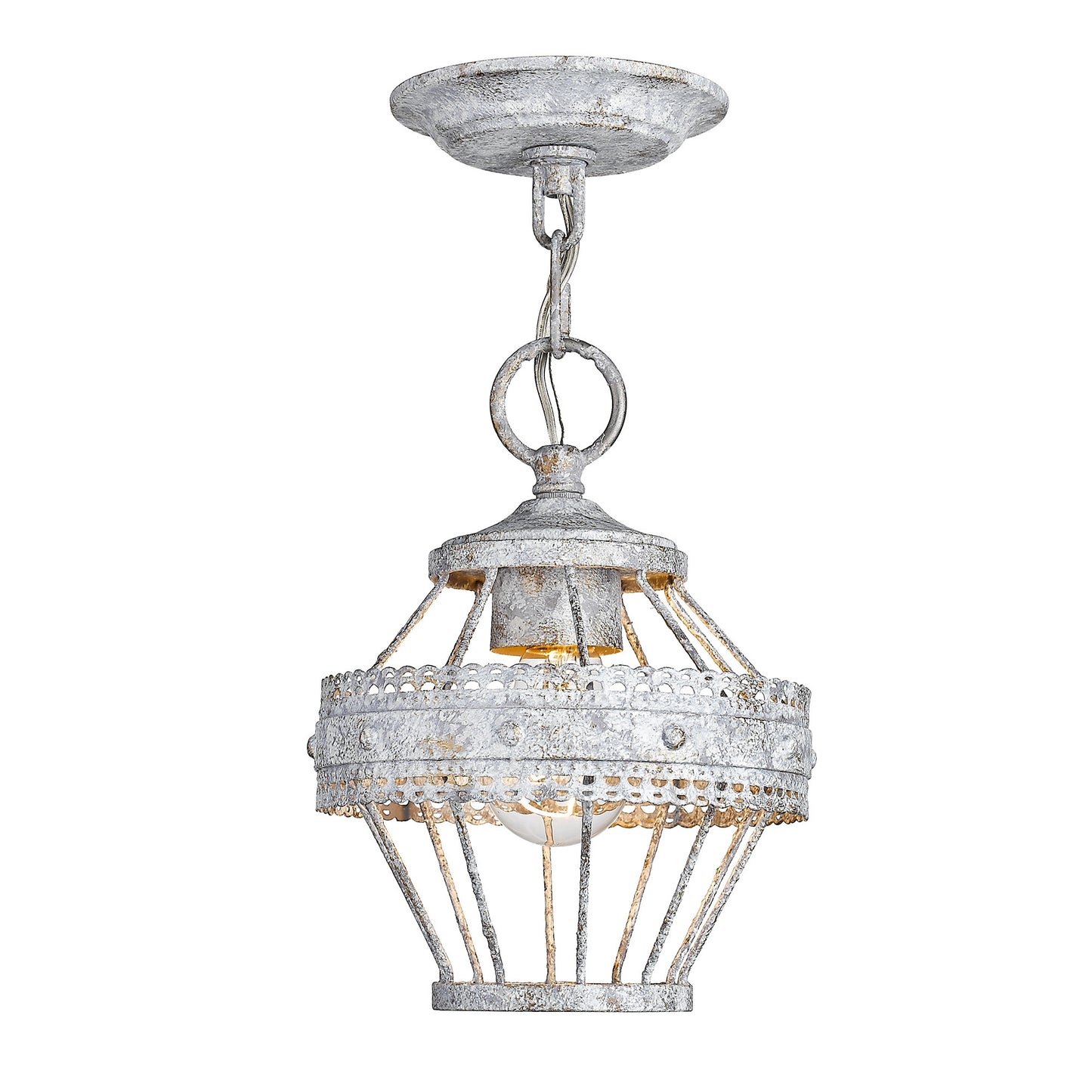 Bueller Mini Pendant in Oyster