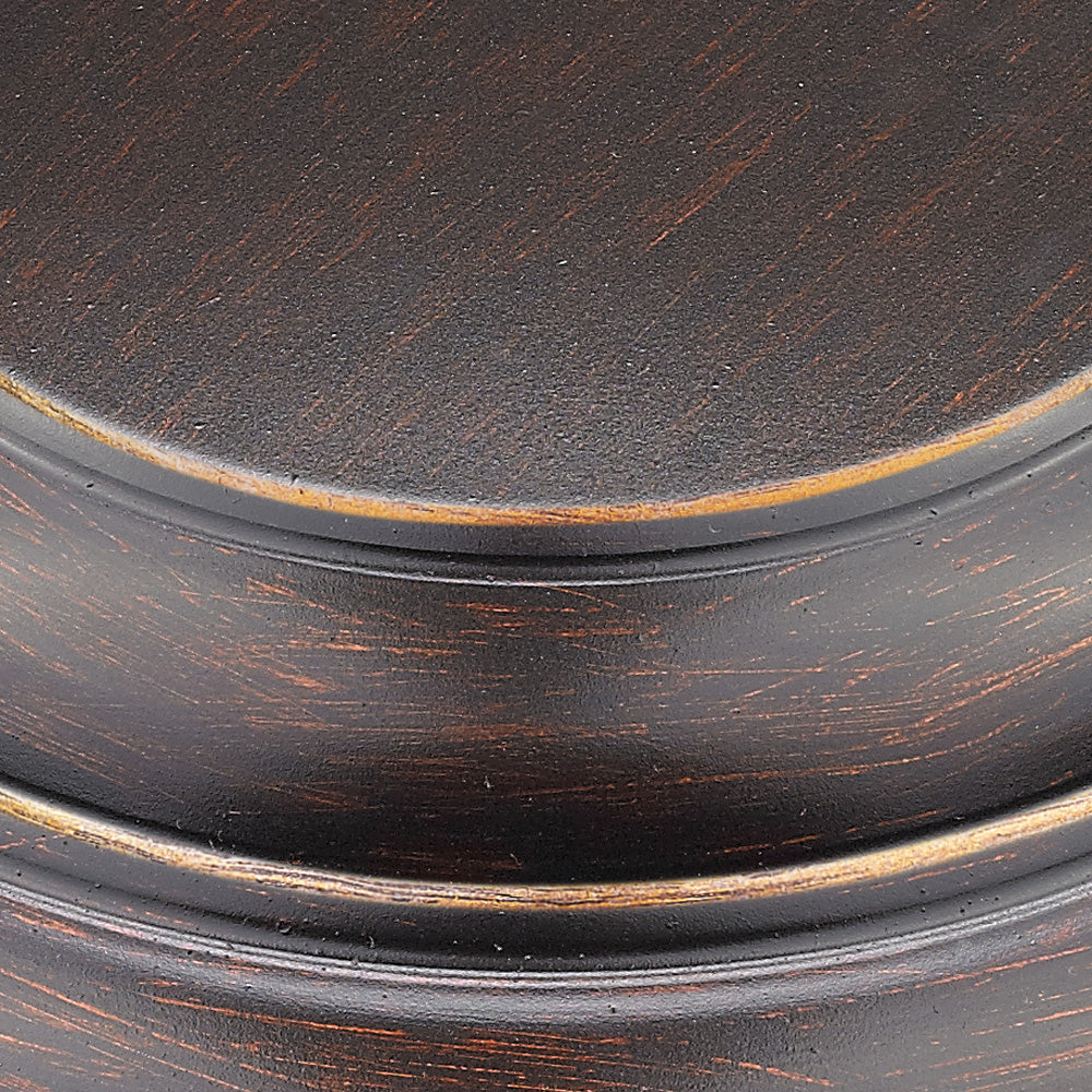 Diana Mini Pendant in Cordoban Bronze with Remolino Glass